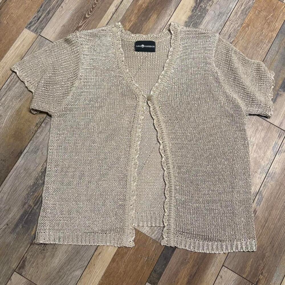 Cream knit cardigan sag harbor vintage y2k | Fairy | Boho